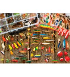 Puzzle Cobble Hill Leurres de pêche 1000 pièces