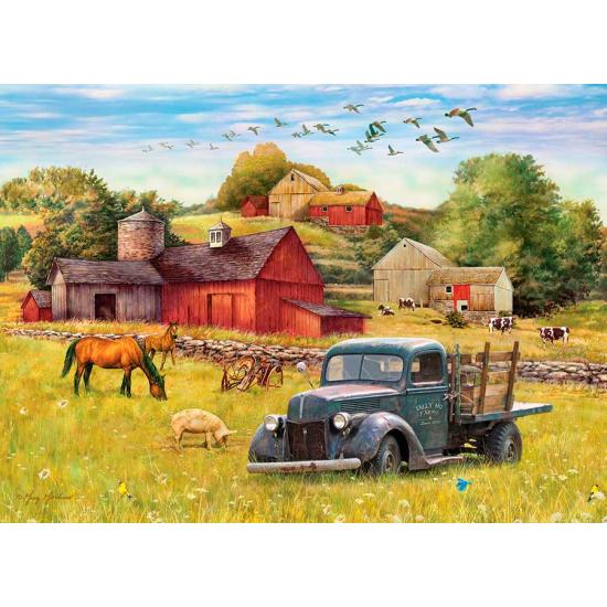 Cobble Hill Summer Afternoon on the Farm Puzzle 1000 pièces