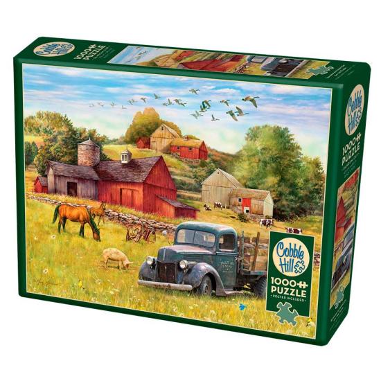 Cobble Hill Summer Afternoon on the Farm Puzzle 1000 pièces