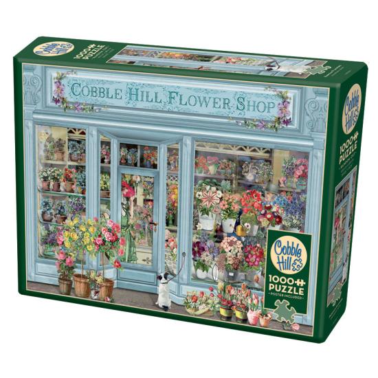 Cobble Hill Boutique de fleurs parisienne Puzzle 1000 pièces