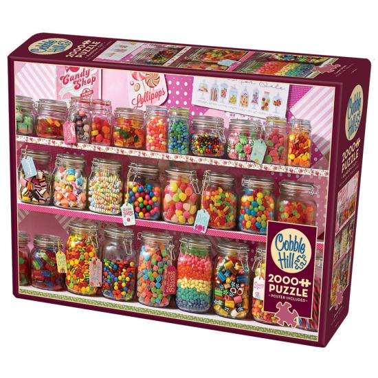 Cobble Hill Candy Store Puzzle 2000 pièces