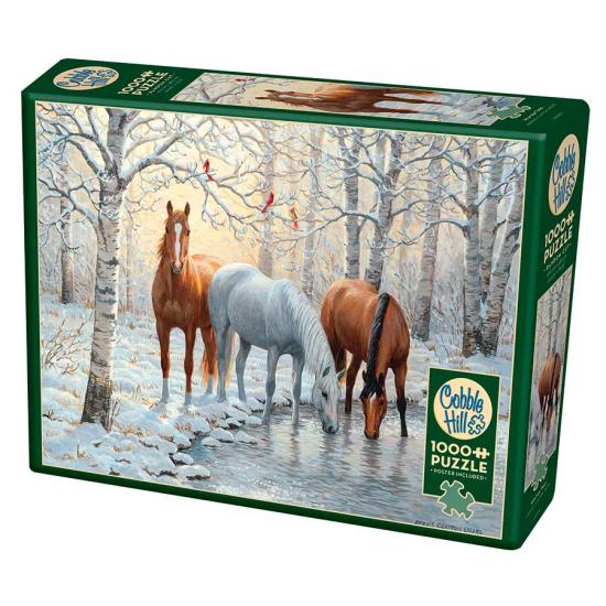 Cobble Hill Winter Trio Puzzle 1000 pièces