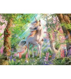 Puzzle Cobble Hill Licorne dans la forêt XXL 500 pièces