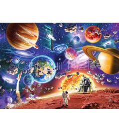 Cobble Hill Family Space Travel Puzzle 350 pièces