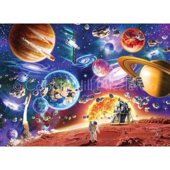 Cobble Hill Family Space Travel Puzzle 350 pièces