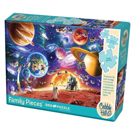 Cobble Hill Family Space Travel Puzzle 350 pièces