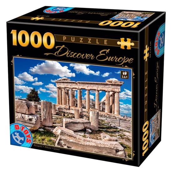 D-Toys Acropole, Athènes Puzzle 1000 pièces