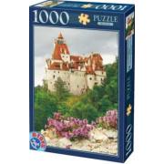 Puzzle D-Toys Sunrise at Bran Castle, Roumanie de 1000