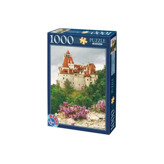 Puzzle D-Toys Sunrise at Bran Castle, Roumanie de 1000