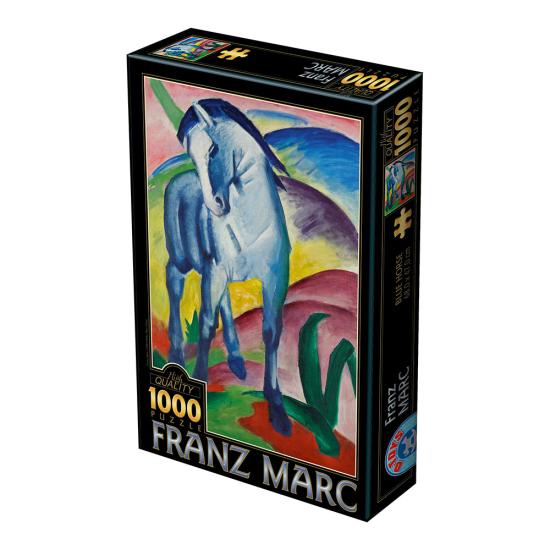 D-Toys Puzzle Cheval Bleu 1000 pièces