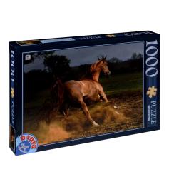 D-Toys Puzzle cheval marron 1000 pièces