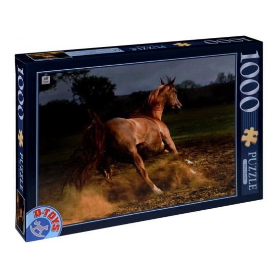 D-Toys Puzzle cheval marron 1000 pièces