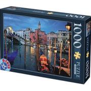 D-Toys Puzzle Pont du Rialto Canal, Venise 1000 pièces