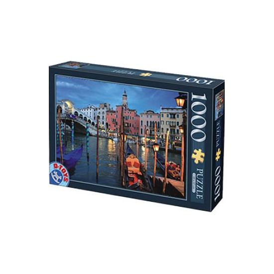 D-Toys Puzzle Pont du Rialto Canal, Venise 1000 pièces