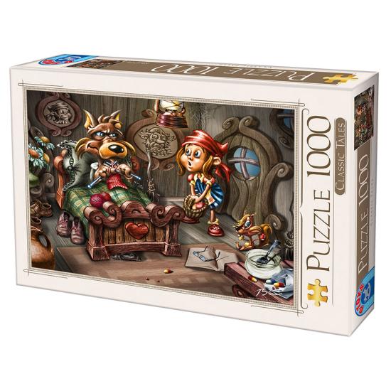 D-Toys Puzzle Petit Chaperon Rouge 1000 pièces