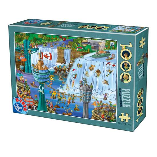 D-Toys Dessin animé, Niagara Falls Puzzle 1000 pièces