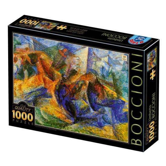 Puzzle D-Toys Houses of Riders 1000 pièces Puzzle D-Toys Houses of Riders 1000 pièces