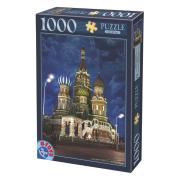 D-Toys Cathédrale Saint-Basile, Moscou Puzzle 1000 pièces