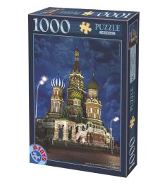 D-Toys Cathédrale Saint-Basile, Moscou Puzzle 1000 pièces