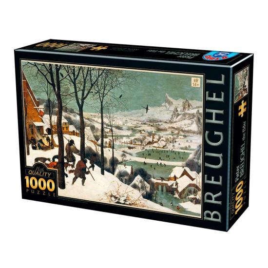 Puzzle D-Toys Chasseur dans la neige 1000 pièces