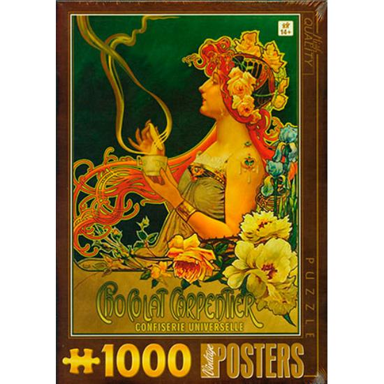 D-Toys Chocolat Carpentier Puzzle 1000 pièces