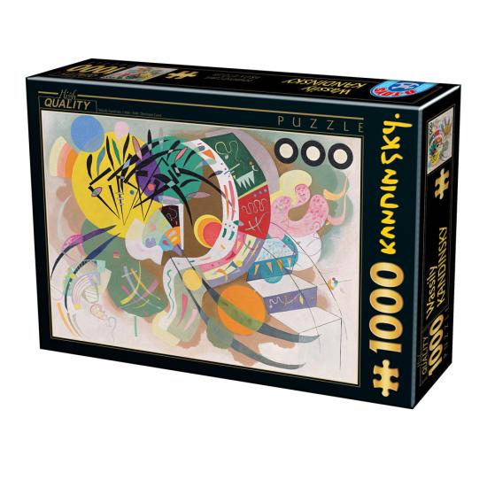 D-Toys Dominant Curve Puzzle 1000 pièces