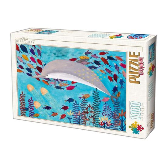 D-Toys Puzzle Dauphin 1000 pièces