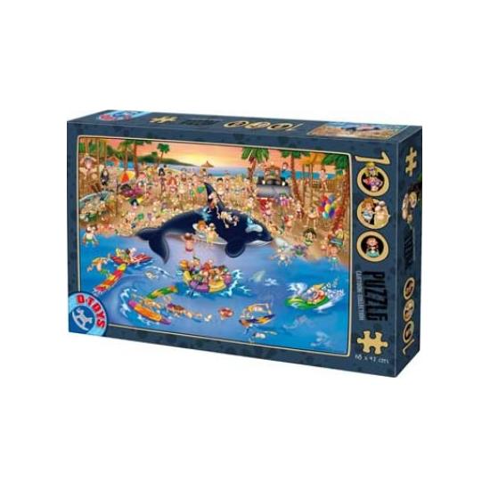 D-Toys Beach Day Puzzle 1000 pièces