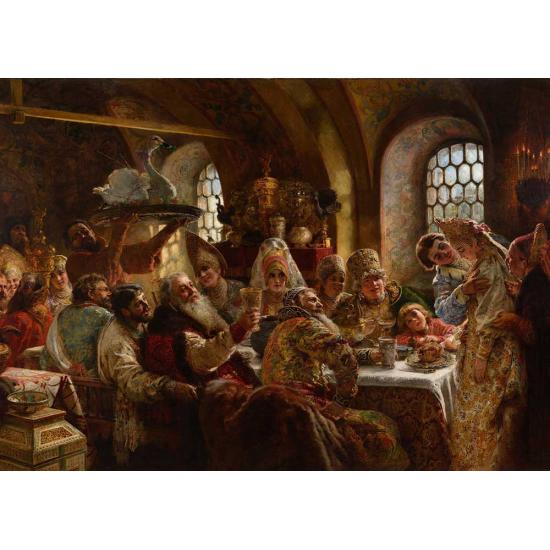 D-Toys Le banquet de mariage Puzzle 1000 pièces