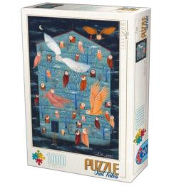 Puzzle D-Toys La Maison des Hiboux 1000 Pièces