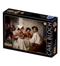 D-Toys Puzzle Dans Une Auberge Romaine 1000 pièces