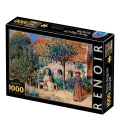 D-Toys Puzzle Scène de jardin en Bretagne 1000 pièces