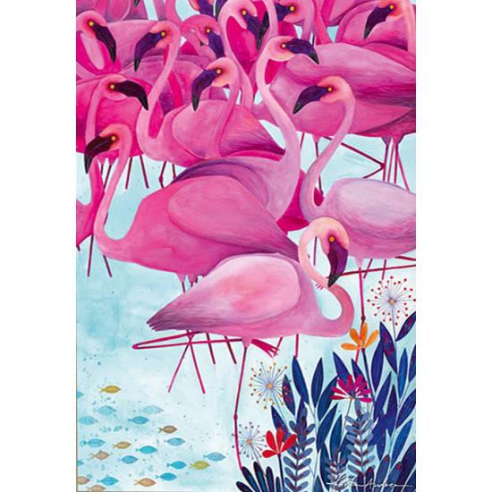 D-Toys Puzzle Flamants roses 1000 pièces