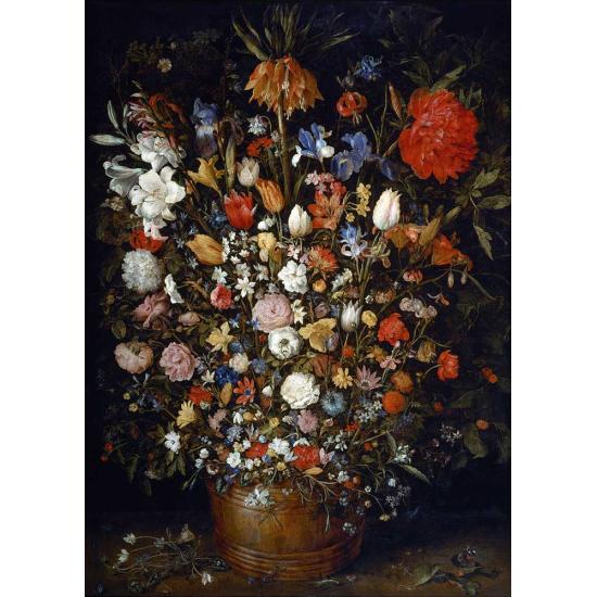 D-Toys Fleurs dans un vase Puzzle en bois 1000 pièces