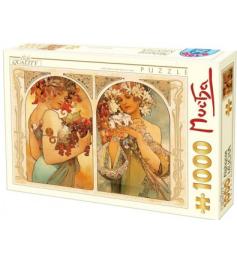 Puzzle D-Toys Fleurs et Fruits 1000 pièces