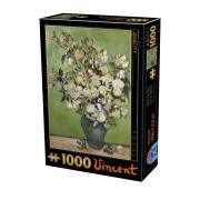 Puzzle D-Toys Vase de roses 1000 pièces
