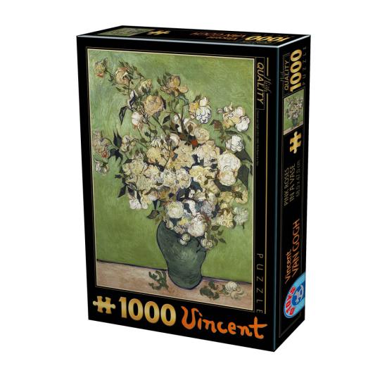 Puzzle D-Toys Vase de roses 1000 pièces Puzzle D-Toys Vase de roses 1000 pièces