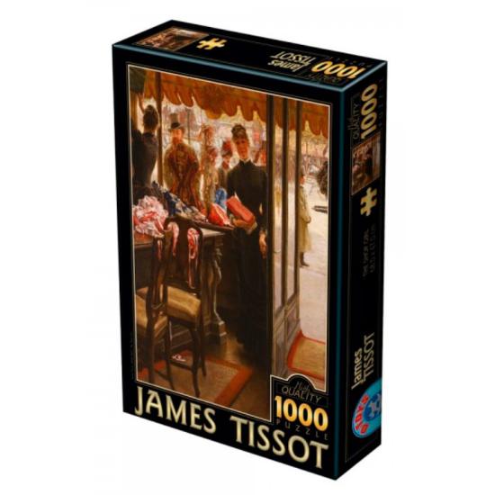 D-Toys La fille du magasin Puzzle 1000 pièces