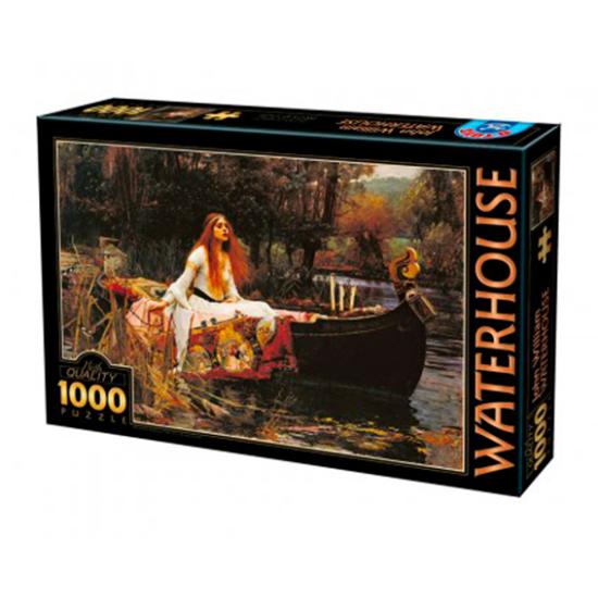 D-Toys Puzzle 1000 pièces La Dame de Shalott