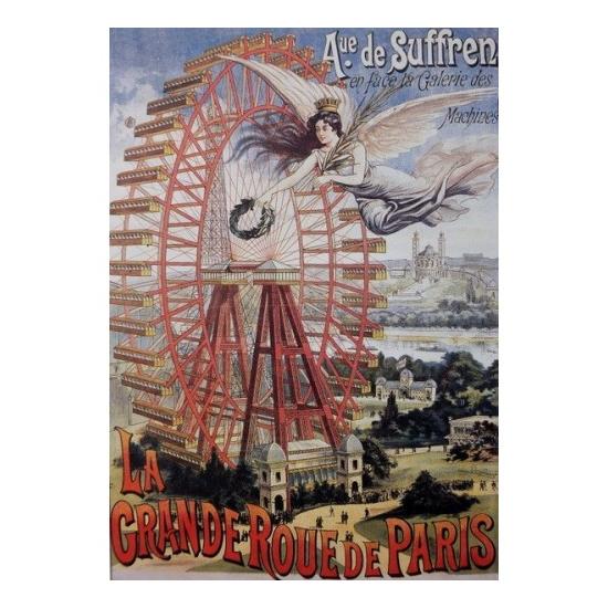 D-Toys La Grande Roue de Paris Puzzle 1000 pièces