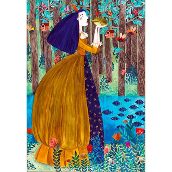 D-Toys Puzzle 1000 pièces La princesse et la grenouille