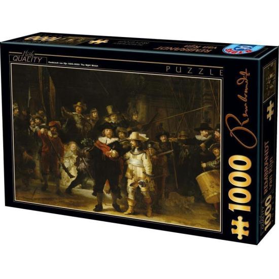 D-Toys La montre de nuit Puzzle 1000 pièces