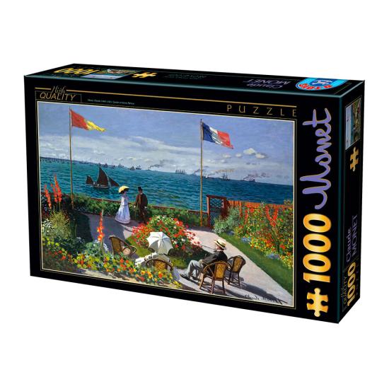 D-Toys Puzzle 1000 pièces La Terrasse de Sainte-Adresse