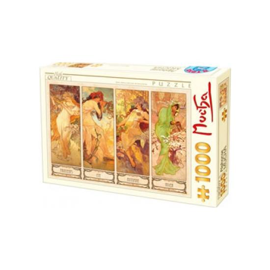 Puzzle D-Toys Les Quatre Saisons 1000 pièces