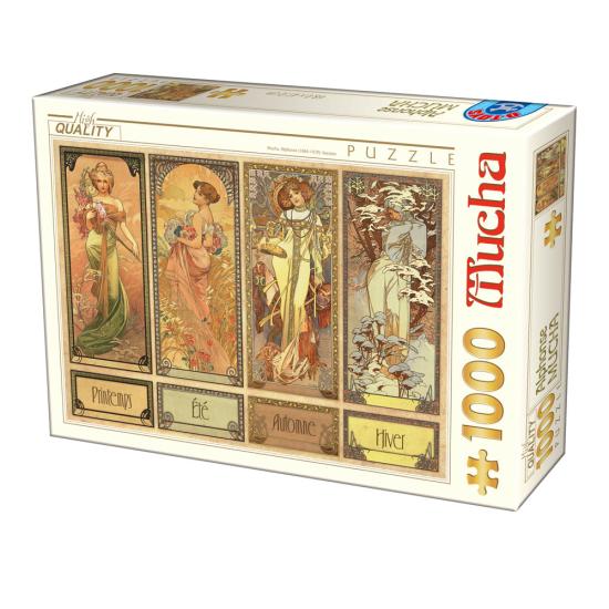 Puzzle D-Toys Les Quatre Saisons 1000 pièces