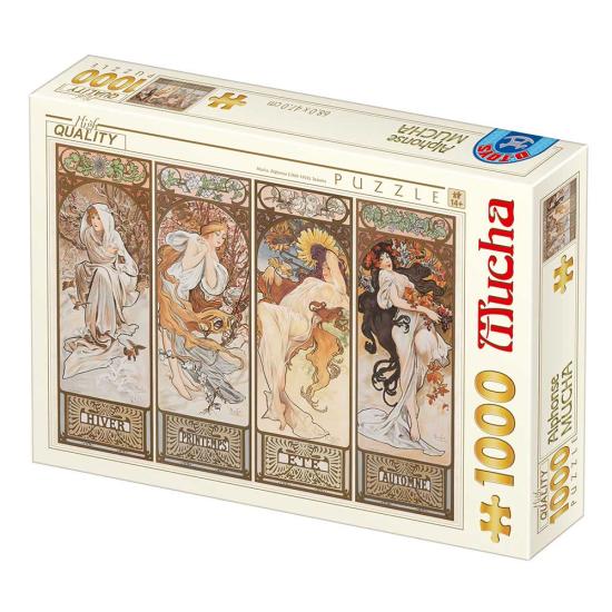 Puzzle D-Toys Les Quatre Saisons 1000 pièces