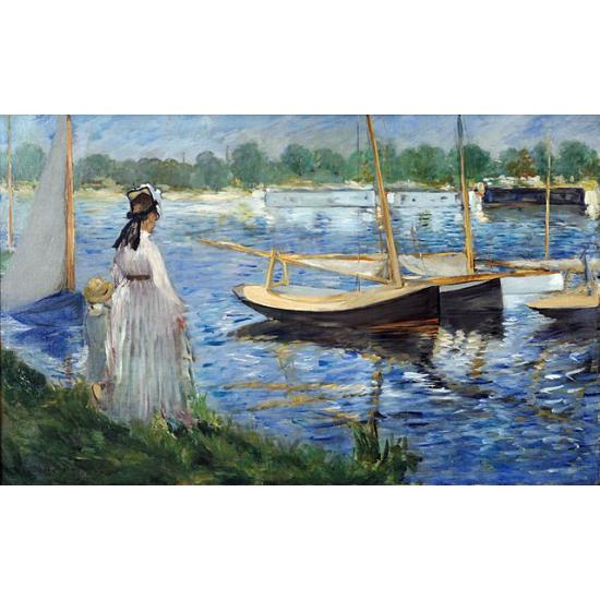 D-Toys Puzzle Les Bords de Seine à Argenteuil 1000 pièces