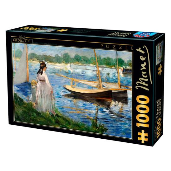 D-Toys Puzzle Les Bords de Seine à Argenteuil 1000 pièces