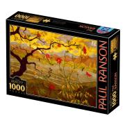 D-Toys Puzzle Pommier Aux Fruits Rouges 1000 Pièces