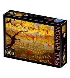 D-Toys Puzzle Pommier Aux Fruits Rouges 1000 Pièces